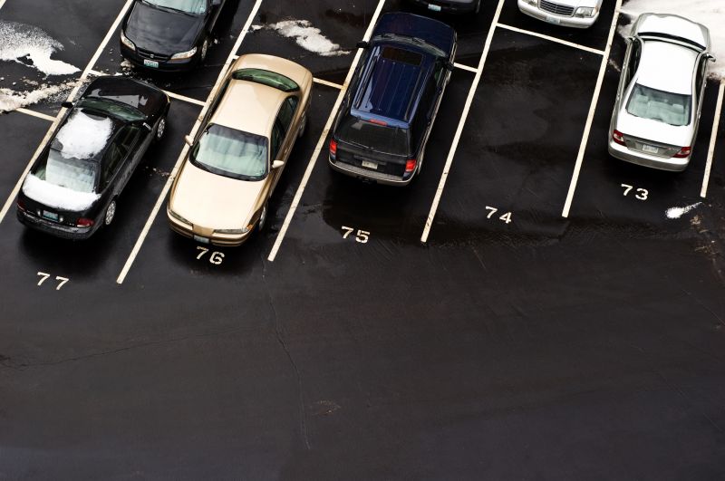 Asphalt Parking Lot Paving