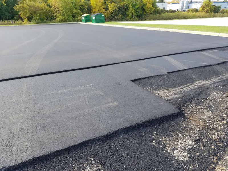 Asphalt Repair in Progress