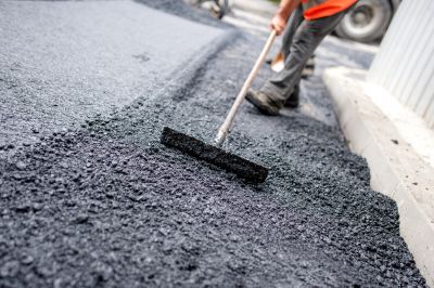 Commercial Asphalt Service detail