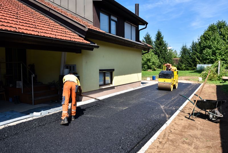Finished Asphalt Driveway