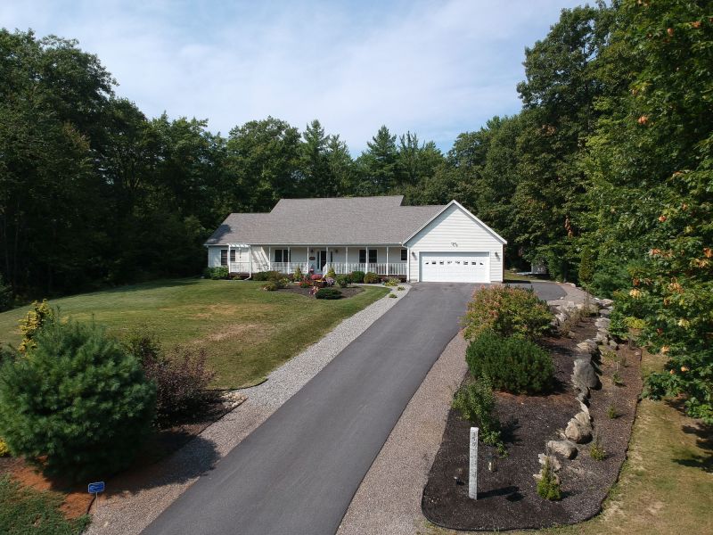Driveway with Edging